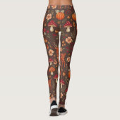 Herfstpatroon Leggings (Achterkant)