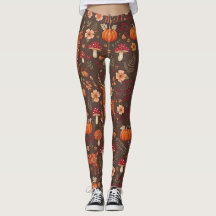 Herfstpatroon Leggings