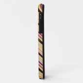  herfstpatroon met diagonale strepen Case-Mate iPhone case (Achterkant/links)