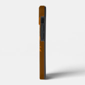 Herfstpatroon met vallende esdoornbladeren en boke Case-Mate iPhone case (Achterkant / Links)