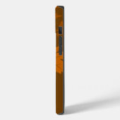 Herfstpatroon met vallende esdoornbladeren en boke Case-Mate iPhone case (Achterkant / Links)