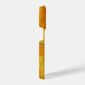 Herfstpatroon met vallende esdoornbladeren en boke iPhone hoesje (Rechterkant)