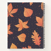 Herfstpatroon Notitieboek (Achterkant)