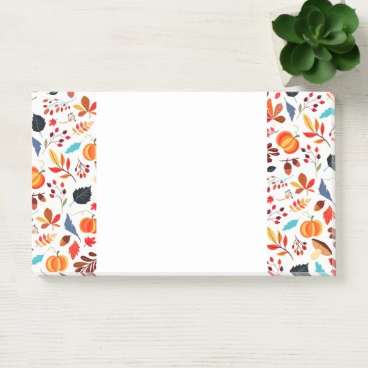 Herfstpatroon plaknotities post-it® notes (Kantoor)