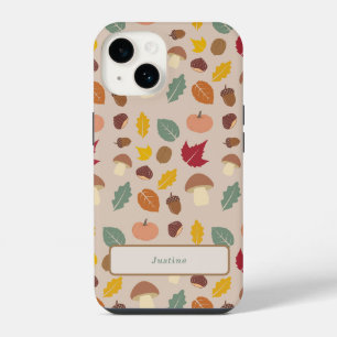 Herfstpatroon telefoonhoesje iPhone 14 hoesje