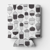 Herfstpatroon van ongebluste zuren blikjeskoeler (Achterkant)