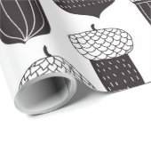 Herfstpatroon van ongebluste zuren cadeaupapier (Rol Hoek)