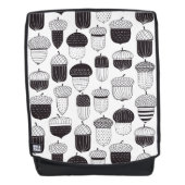 Herfstpatroon van ongebluste zuren rugtassen (Voorkant)