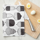 Herfstpatroon van ongebluste zuren theedoek (Quarter Fold)