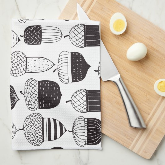 Herfstpatroon van ongebluste zuren theedoek (Quarter Fold)