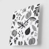 Herfstpatroon Wandklok (Hoek)