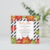 Herfstplein Kaart (Staand voorkant)