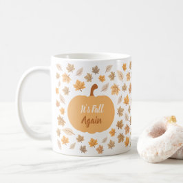 Herfstpompoen Het is weer Herfst Koffiemok