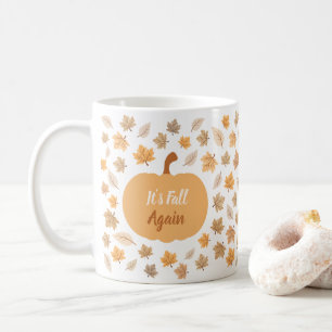 Herfstpompoen Het is weer Herfst Koffiemok