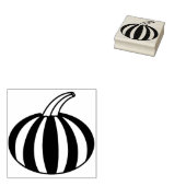 herfstpompoen rubberstempel (Gestempeld)