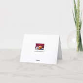 Herfstpompoenen Bedankkaart (Achterkant)