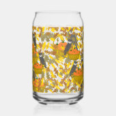 Herfstpompoenen blikje glas (Links)