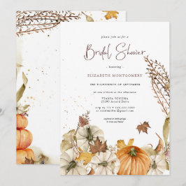 Herfstpompoenen | Bloemige herfst bruiloftsborrel