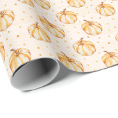 Herfstpompoenen Cadeaupapier (Rol Hoek)