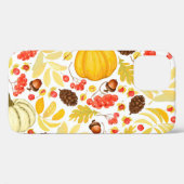 Herfstpompoenen, eikels, achtergrond. Case-Mate iPhone case (Achterkant (horizontaal))