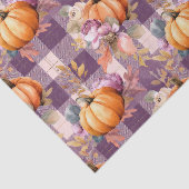 Herfstpompoenen en Bloemen Val Patroon Decoupage Tissuepapier (Detail)