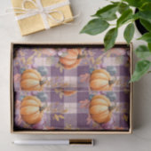 Herfstpompoenen en Bloemen Val Patroon Decoupage Tissuepapier (Geschenk)