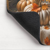 Herfstpompoenen en mama's op Hay Bale Muismat (Hoek)