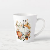 Herfstpompoenen Latte Mok (Rechts)