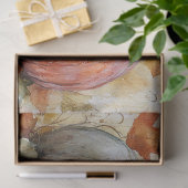 Herfstpompoenen met bladeren Decoupage Tissuepapier (Geschenk)