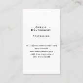 Herfstpompoenen met bloemen en bladeren visitekaartje (Achterkant)