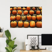 Herfstpompoenen Poster (Thuiskantoor)