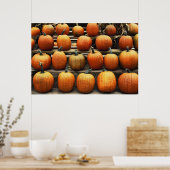 Herfstpompoenen Poster (Keuken)