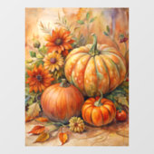 Herfstpompoenen Raamklemmen Raamsticker (Vel)