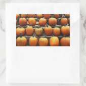 Herfstpompoenen Rechthoekige Sticker (Tas)
