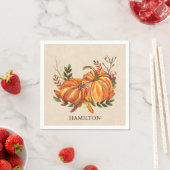 Herfstpompoenen Servet (Insitu)