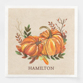 Herfstpompoenen Servet