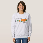 Herfstpompoenen Trui (Voorkant volledig)