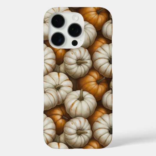 Herfstpompoenoogstpatroon | rustieke Herfst Case-Mate iPhone Case (Achterkant)