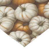 Herfstpompoenoogstpatroon | rustieke Herfst Korte Tafelloper (Hoek)