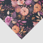 Herfstpompoenval laat rustieke decoupage achter tissuepapier (Detail)