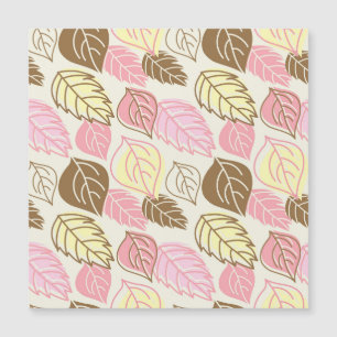 Herfstpracht: Naadloos Bladpatroon