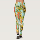 Herfstpracht: Naadloze Natuur Leggings (Achterkant)