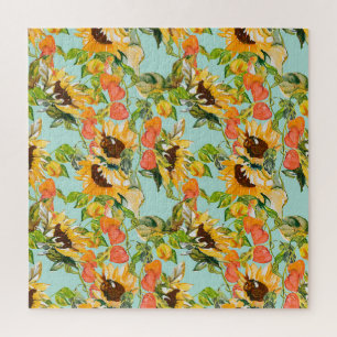 Herfstpracht: Naadloze Natuur Legpuzzel