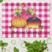 Herfstpracht Whimsical Theedoek (Gevouwen)