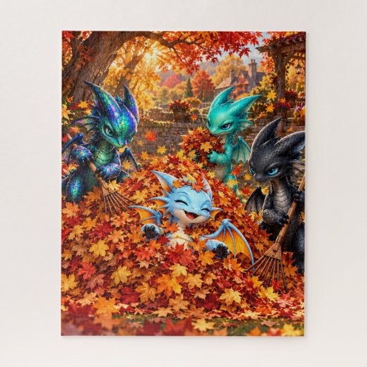 Herfstpret Legpuzzel (Verticaal)