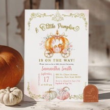 Herfstprinses is op komst Baby Shower