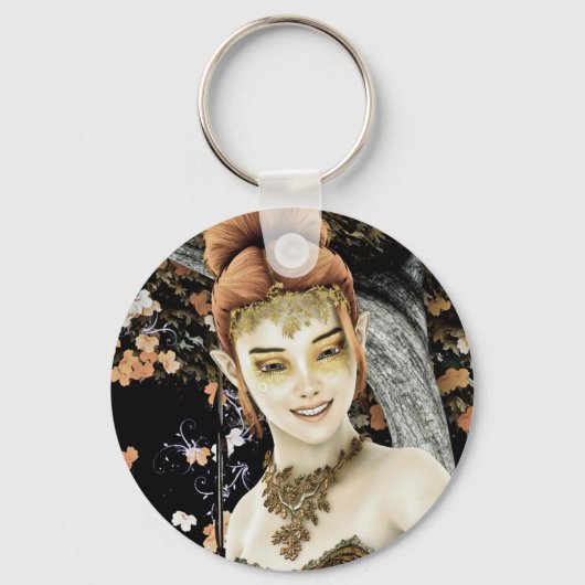 Herfstprinses Sleutelhanger (Voorkant)
