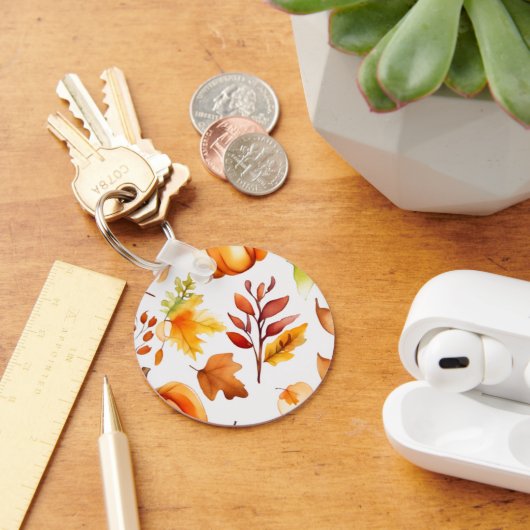 Herfstprint Sleutelhanger (Bureau)