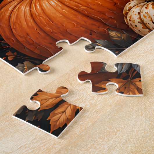 Herfstpuzzel Legpuzzel (Zijkant)
