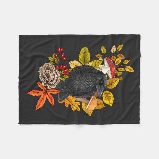 herfstraaf fleece deken (Voorkant (Horizontaal))